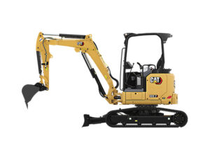 Minibagger Caterpillar 302.7 CR | 7 Betriebsstunden | Zubehör Inklusive