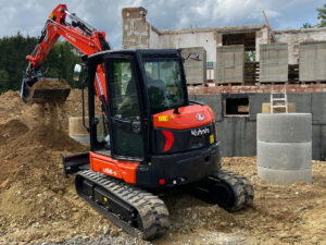 Kubota U56-5 – 5,5-Tonnen-Minibagger Nahezu Neuwertig (18h) | Sofort Verfügbar