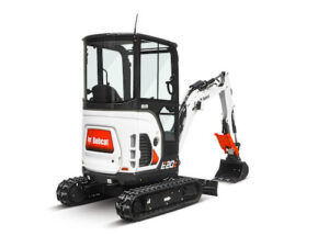 Kompakter Minibagger Bobcat E20Z – Maximale Leistung, minimaler Platzbedarf