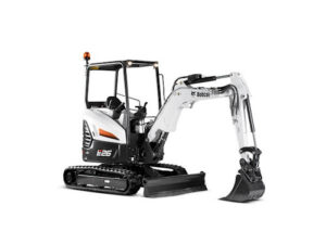Kompakter Minibagger Bobcat E26 – Die Referenz der Vielseitigkeit in 2,5 Tonnen