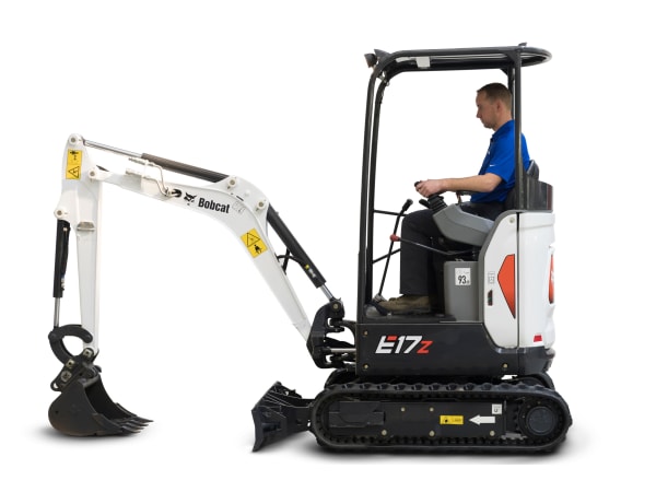 Minibagger Bobcat E17Z – Ultrakompakt, 100% Null-Heckausladung für Ihre Arbeiten – Bild 2