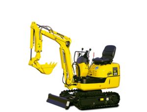 Minibagger Komatsu PC09-1 | 55 Betriebsstunden | Zubehör Inklusive