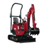 Mikrobagger Yanmar ViO10-2A – Nahezu Neuwertiger Zustand mit Zubehör (10h)